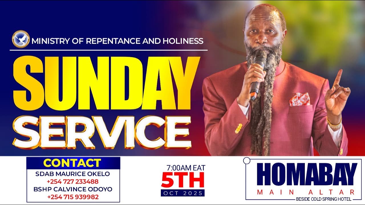 HOMABAY MAIN ALTAR SUNDAY SERVICE 5TH OCTOBER 2025 II LIVE