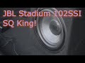 JBL Stadium 10" 102ssi Sub Review- SQ King!