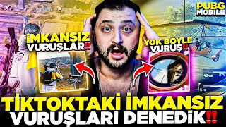 İmkansiz Ti̇ktok Vuruşlarini Denedi̇k Pubg Mobile