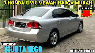 HARGA MOBIL BEKAS HONDA CIVIC MURAH 9 JUTA NEGO || MOBIL MEWAH HARGA TERMURAH