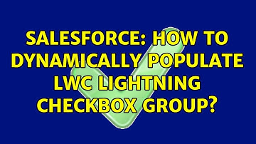 Salesforce: How to dynamically populate LWC lightning checkbox group?