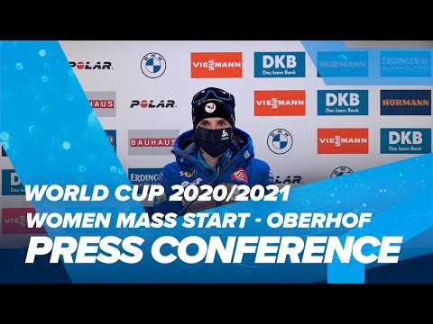 Oberhof World Cup 6 Women Mass Start Press Conference