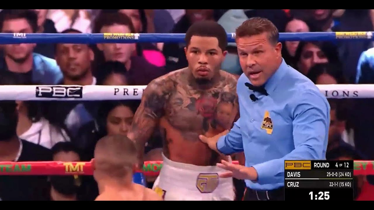 Gervonta Davis vs Isaac Cruz