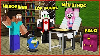 LỚP HỌC QUÁI VẬT (MONSTER SCHOOL) TẬP 1*MỀU THỬ THÁCH THAM GIA LỚP HỌC QUÁI VẬT TRONG MINECRAFT