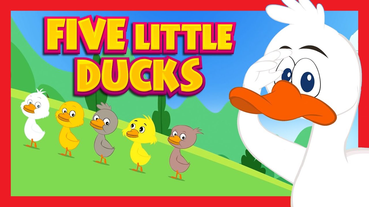 'FIVE LITTLE DUCKS' | Kids Hut | Tia & Tofu | 5 Little Ducks - YouTube