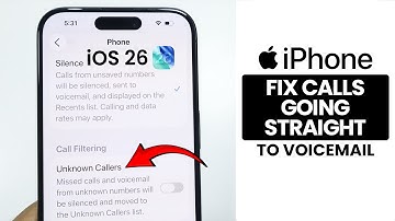 [iOS 26] iPhone Calls Going Straight to Voicemail (Fix)