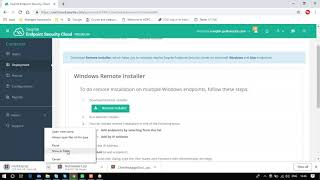 Seqrite EPS Cloud - How to use Remote Installer for installing EPS Clients to windows & MAC?
