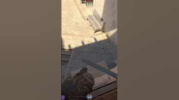 SILENT JUMP FROM WINDOW ON MIRAGE #cs2 #shorts