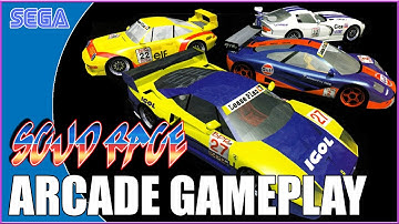 Scud Race (Sega Super GT) - Arcade Gameplay
