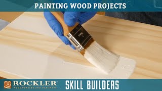 How To Apply A Painted Finish On Wood - Wood Finish Recipe 6 | Rockler Skill Builders screenshot 5