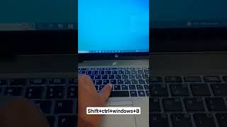 how to wake up our laptop from blank or black screen #shortcuteys #windows #computer