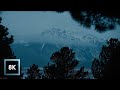 8k 3 hours mountain snow nature sounds for sleep and study twin lakes colorado asmr