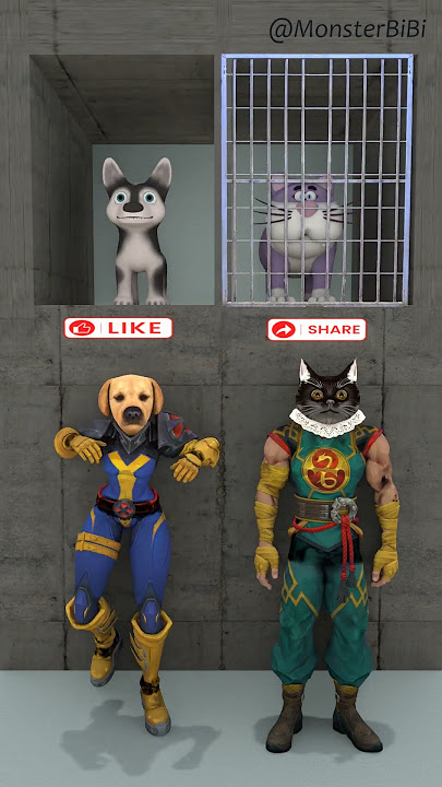 Who can save their child? #shorts #funny #dog #cat #dance