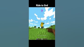 Ride on Eye of Ender🤣Minecraft Command💀pt.50 #minecraft #java #mcpe