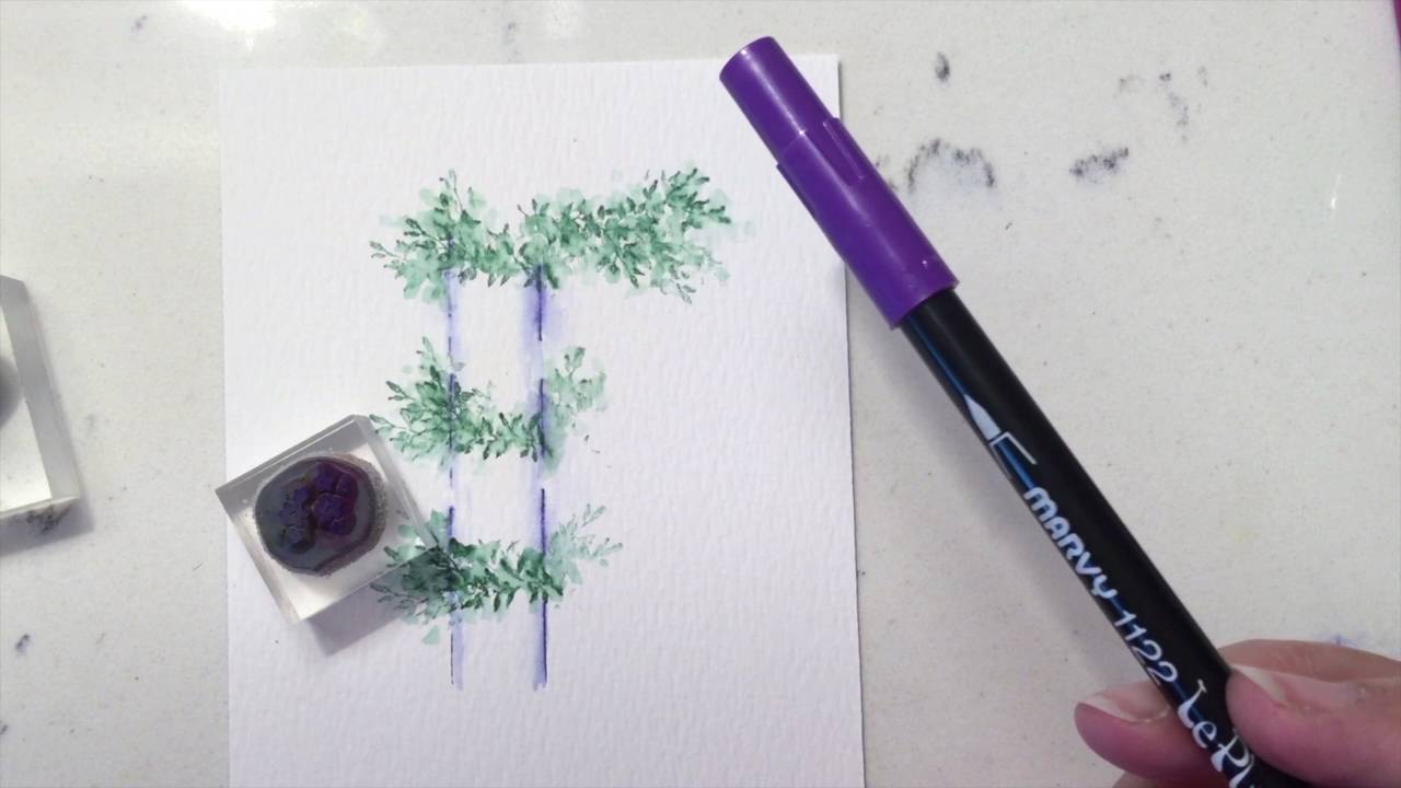 Ai Watercolor - Easy Column