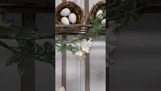 Vintage Farmhouse Spring/Easter Decor #springdecor #easterdecor #farmhousedecor #vintage