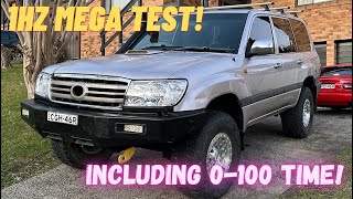 Mythbusting the 1hz turbo , is it any good? results will surpise you   105 series Landcruiser