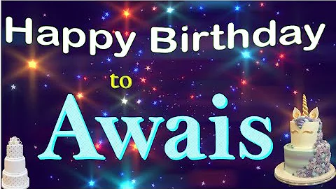 Happy Birthday to Awais | Awais Birthday Cake | Wish you Happy Birthday Awais