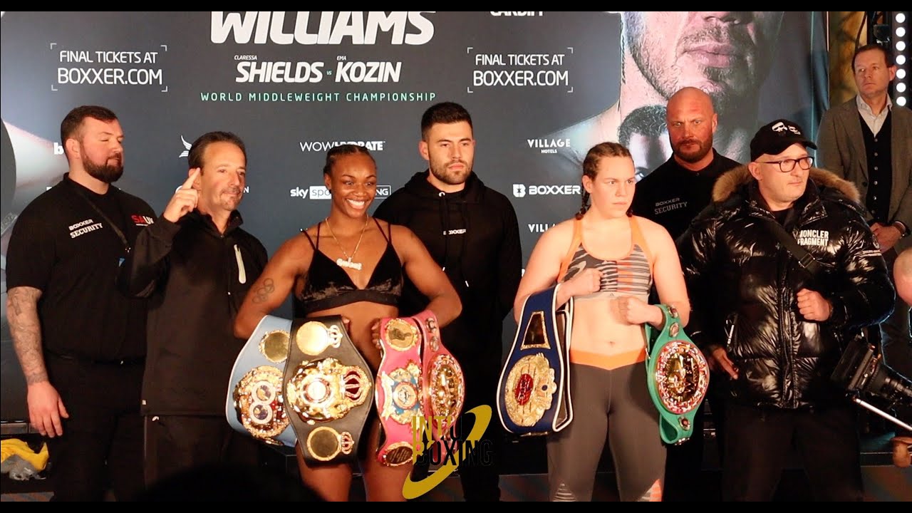 GWOAT TIME! CLARESSA SHIELDS GOES HEAD TO HEAD WITH EMA KOZIN IN FRONT OF A WILD CARDIFF CROWD