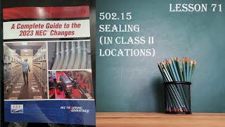 502.15 Sealing Class II Locations