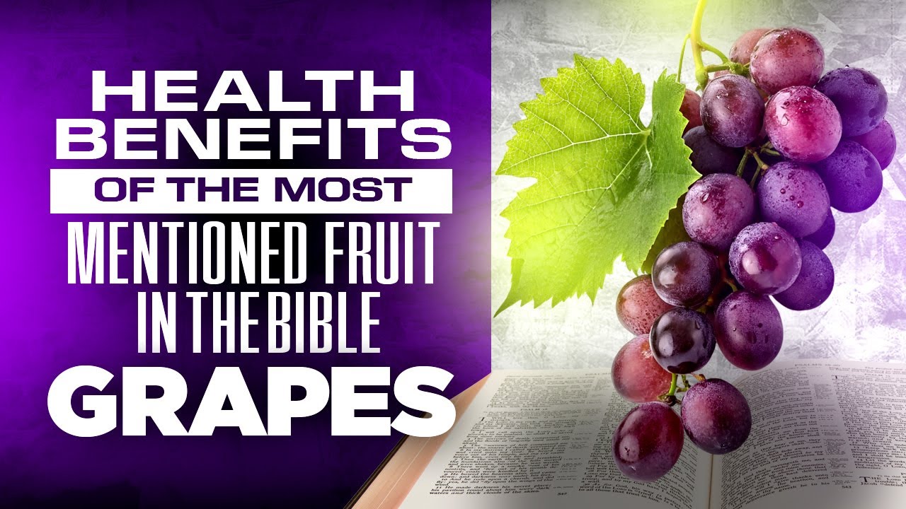 HEALTH BENEFITS OF THE MOST MENTIONED FRUIT IN THE BIBLE - GRAPES - YouTube