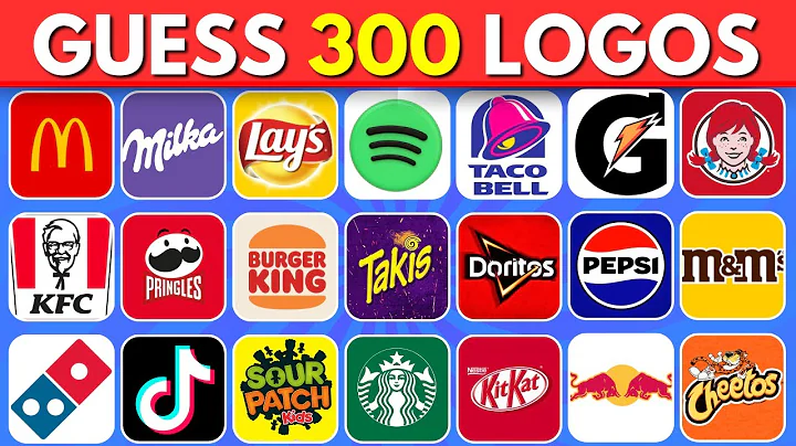 Guess the Logo in 3 Seconds | 300 Famous Logos | Logo Quiz 2025