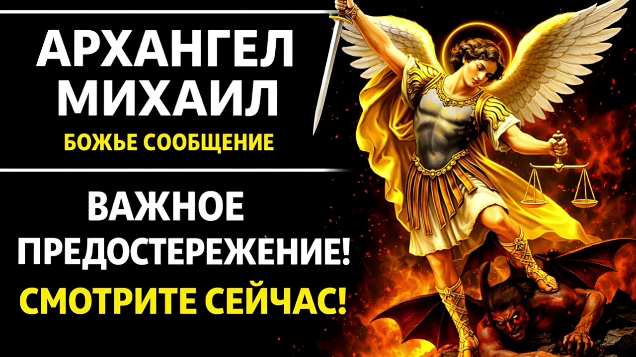 ⚔️🔥 АРХАНГЕЛ МИХАИЛ ПРЕДУПРЕЖДАЕТ!БОЖЬЕ СООБЩЕНИЕ, КОТОРОЕ НЕЛЬЗЯ ИГНОРИРОВАТЬ — СМОТРИТЕ СЕЙЧАС! 👁️