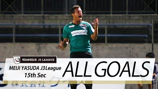 Ｊ３第15節の全ゴールまとめ！ALL GOALS:明治安田生命Ｊ３第15節