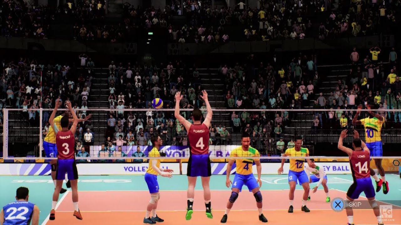 Spike Volleyball - PS4 Gameplay (1080p60fps) - YouTube