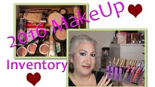 2016 Makeup Inventory