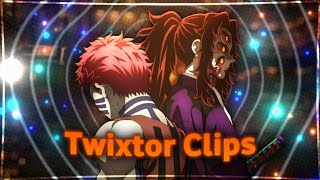 Kokushibo Meets Akaza- Demon Slayer Season 3 Twixtor Clips
