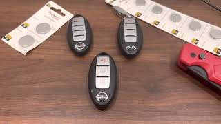 2007-2022 Nissan/Infiniti SmartKey Battery Replacement