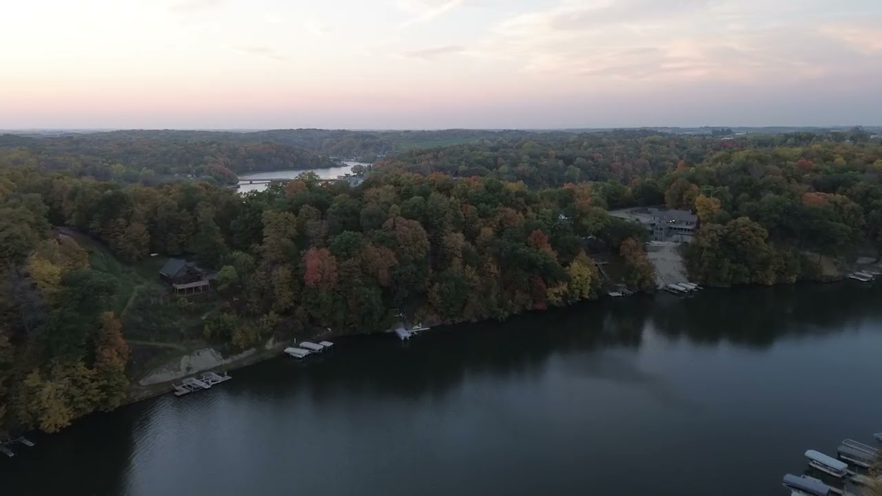 Lake Delhi Iowa Fall 2025