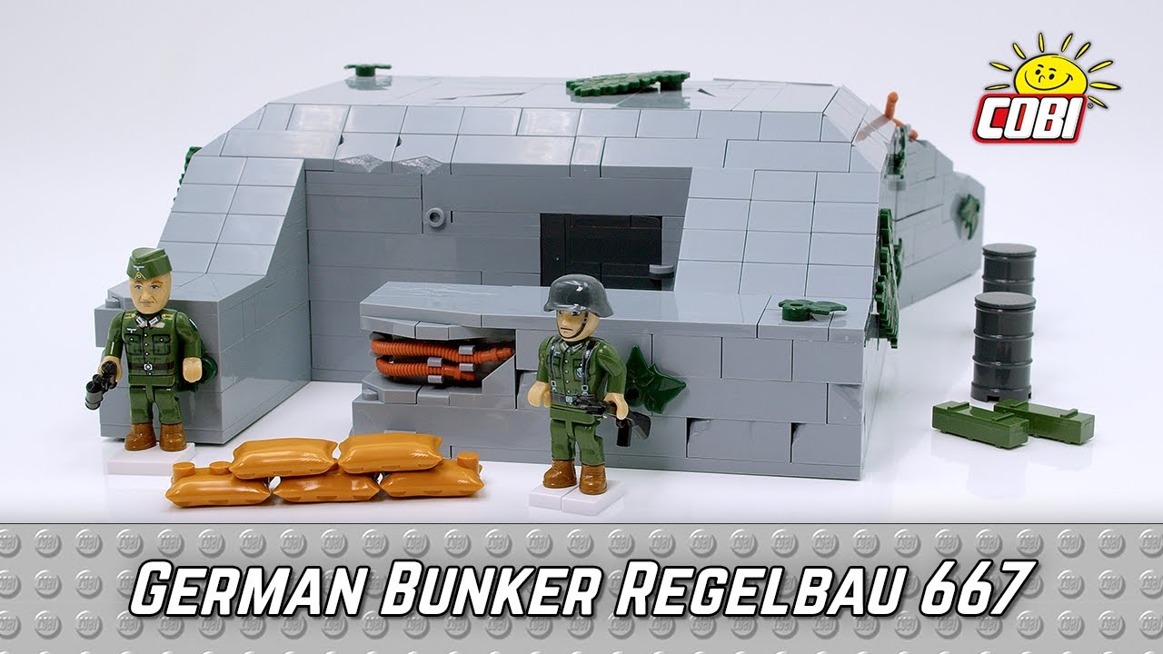 Showcase - German Bunker Regelbau 667 (COBI-3136)