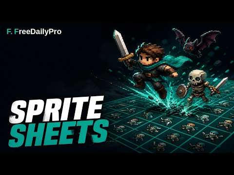 How to Make & Split Sprite Sheets Online