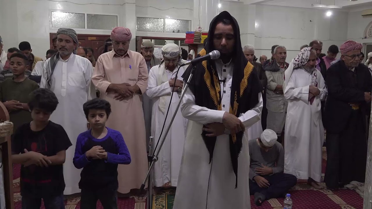 صلاة التراويح في جامع الأنصار /زكريا عبدالرحمن علي الشميري