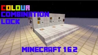 Compact and Expandable Colour Combination Lock - Minecraft 1.6.2