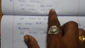 Similar triangles   problems on basic proportionality theorem (try this bit pg number 198)