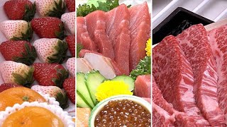 特大肉まんに「銀ブラ」体験　個性豊かに福袋発表