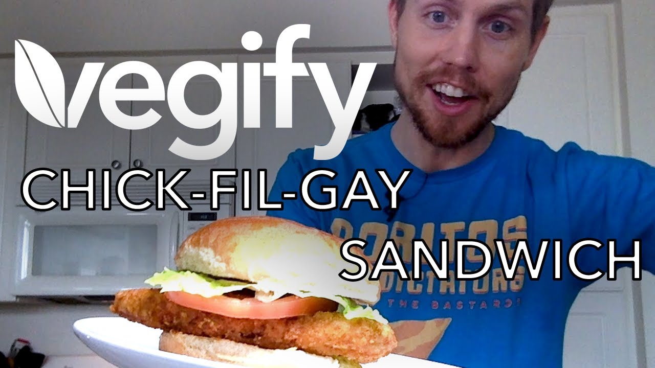 How to Make Vegan Chick-Fil-A | The Chick-Fil-Gay Sandwich with John Carmack