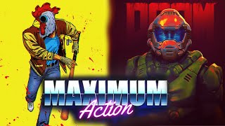 This Game Is A MIX Of DOOM And Hotline Miami | Maximum Action Gameplay
