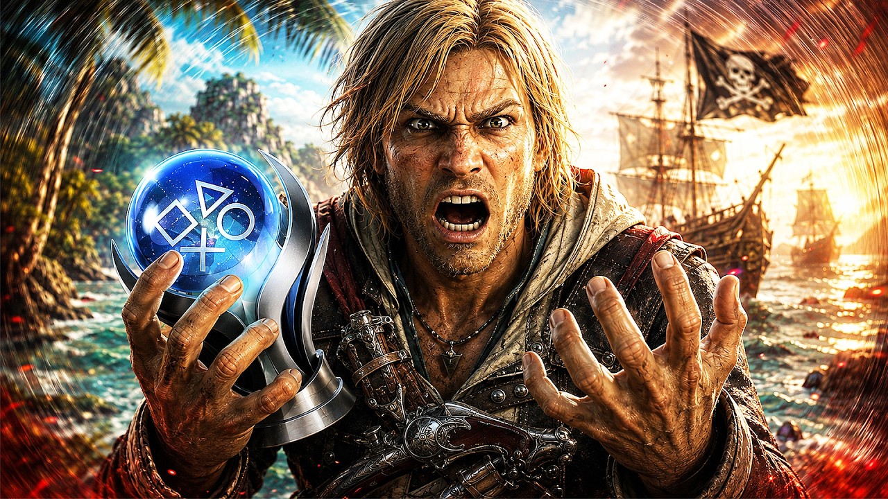 J'ai PLATINÉ Assassin's Creed Black Flag Resynced et c'était VRAIMENT PÉNIBLE !!
