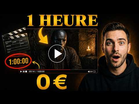 I created 1 HOUR of AI video without paying a single cent (the complete method)
