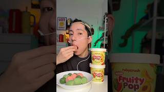 👾ASMR Fruitypop Rubycrush #mukbang #asmrsounds #asmrvideo