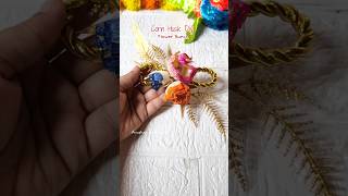 DIY Corn Husk Flower Bunch # #diy #weddingdiy #craft #cashhamper #trossuepacking #diyflower