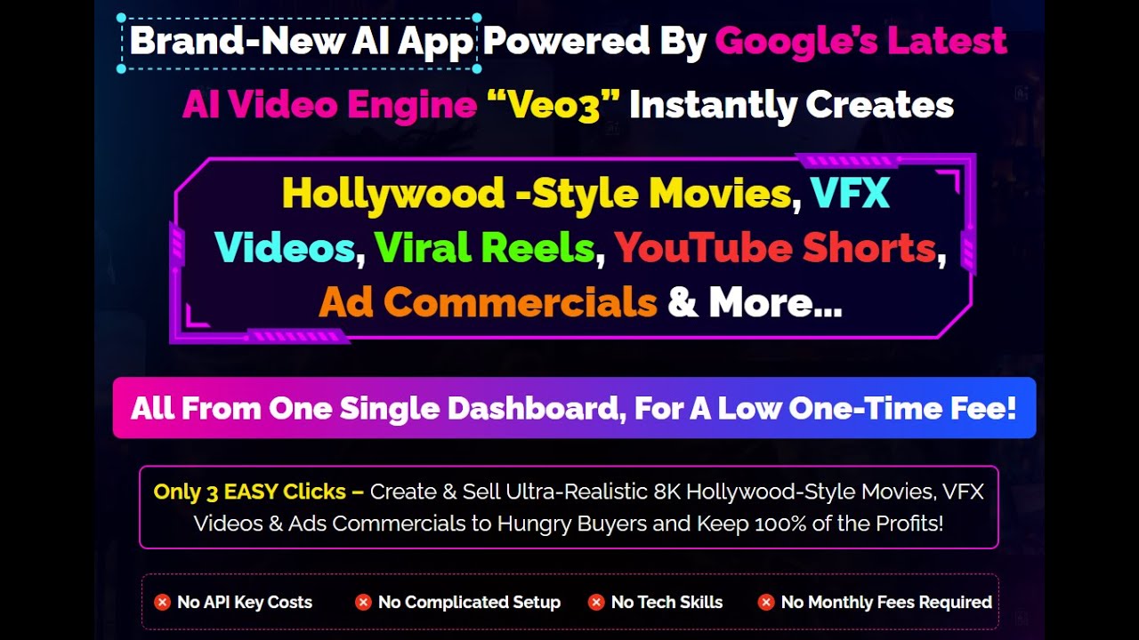 Veo3 AI: Hollywood Movies in 3 Clicks!