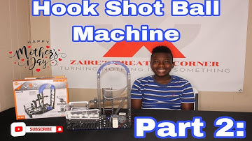 How To Build "THE HOOK SHOT BALL MACHINE" Part:2 #VexBugRobotics
