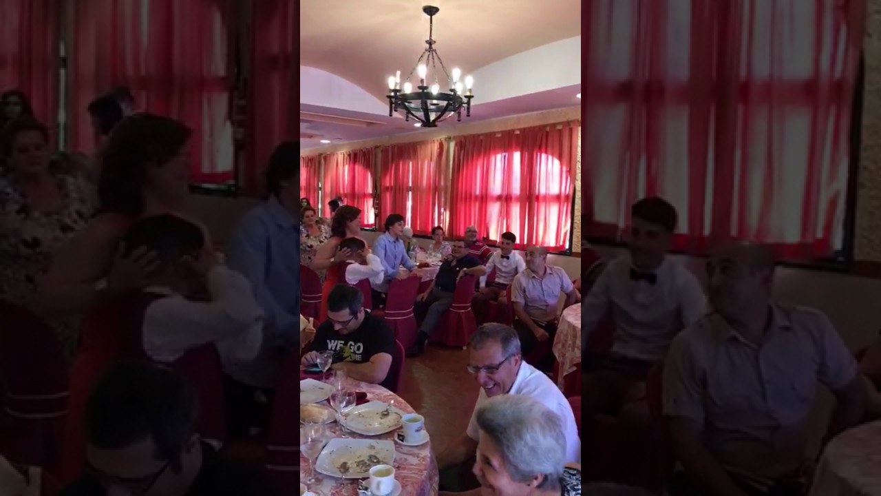 Sorpresa comunión de Marco