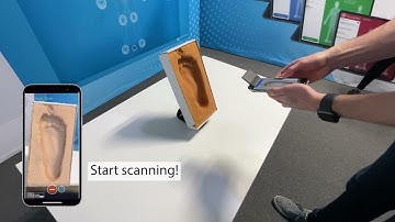 Foam box scanning with Liberty 2.0 and a Mirror
