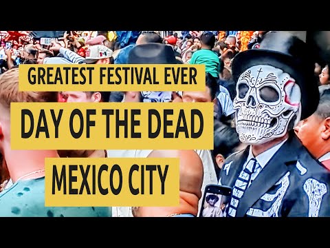 Day of the Dead: Mexico City Dia de Muertos Festival MUST DO! - Mexico City Episode 7